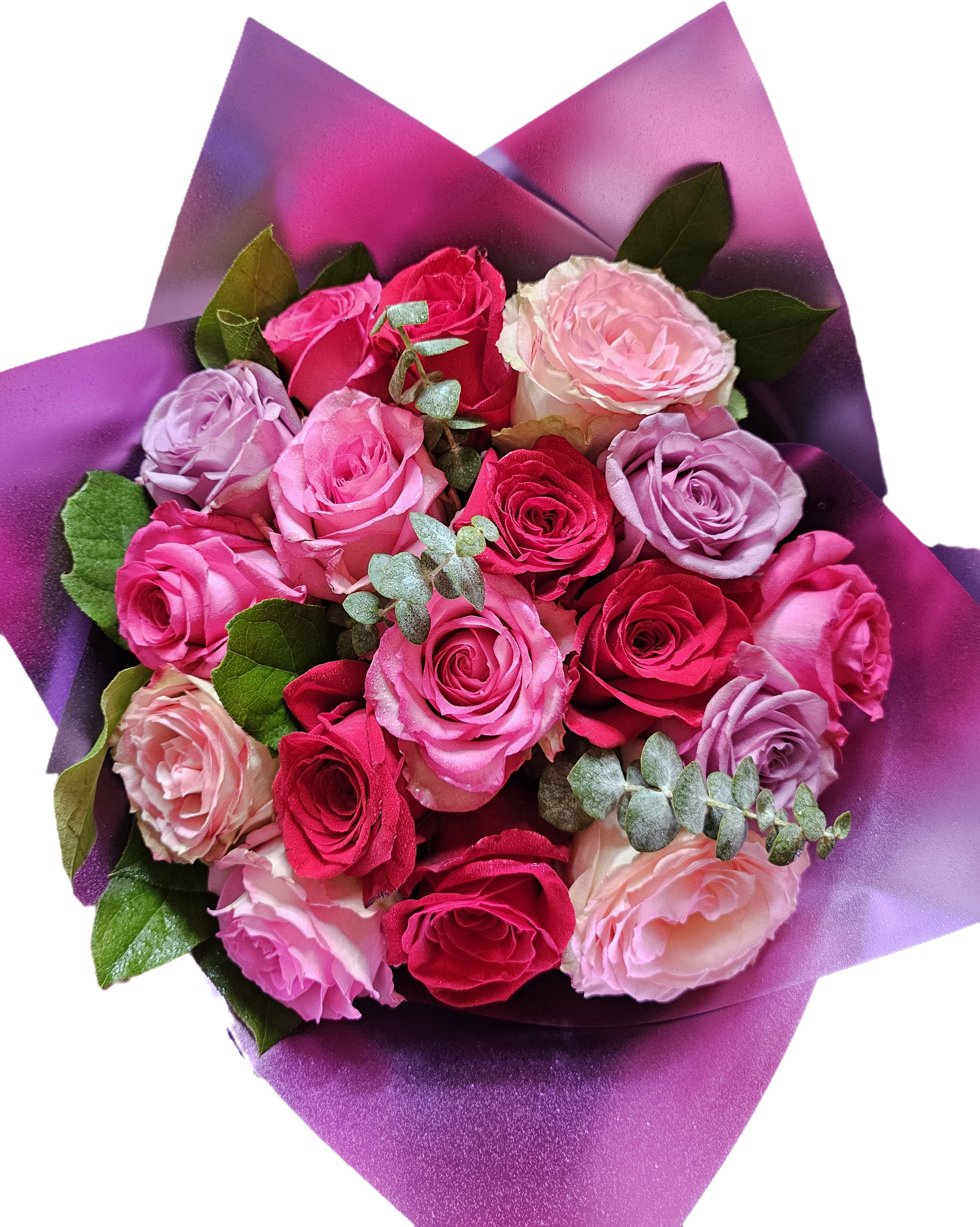 Buchet trandafiri mix